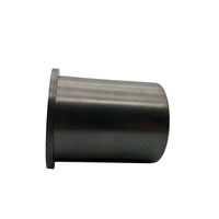 Tailles coulée industrielle fusion Graphite métaux fer argile 50kg vente carrée petit creuset en fonte pour la fusion du cuivre