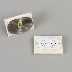 Bền Công Nghiệp Thép Không Gỉ Thang Máy Chữ Nổi Nút Tròn Cho Căn Hộ Trường Trung Tâm Mua Sắm Và Khách Sạn Cách Sử Dụng - Product Image 2