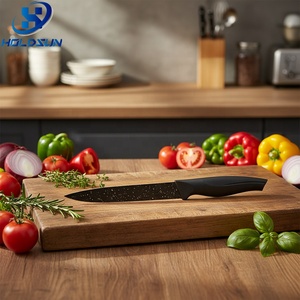 Sıcak Fırsat 8 İnç Paslanmaz Çelik Mutfak Bıçağı Yapışmaz Özellikli Sebze ve Et Kesme Bıçağı - Product Image 5