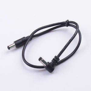 공장 직송 DC 5.5*2.1mm 잭 플러그 케이블 90도 직각 DC 전원 케이블 5V <span class=keywords><strong>12V</strong></span> DC 케이블 - Product Image 1