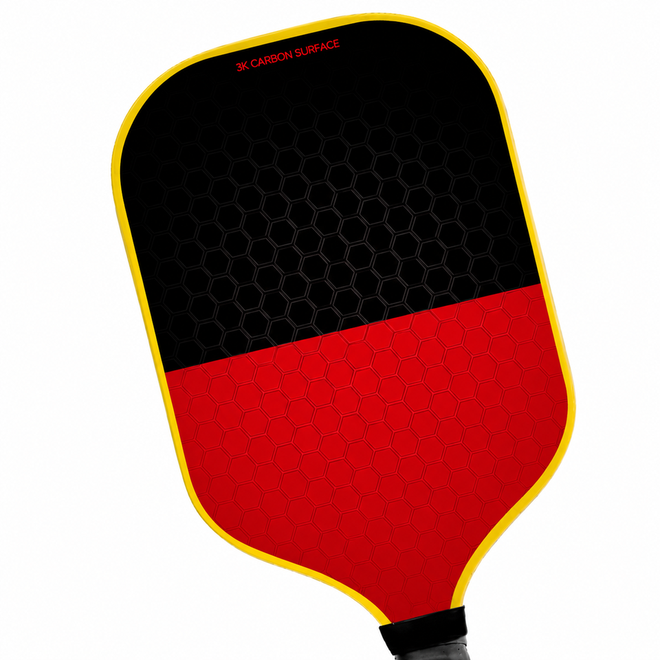Key Core Paddle Custom Pickleball Paddle Full Carbon Fiber Cold Press Honeycomb Core ...