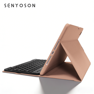 Sym เคสคีย์บอร์ดแบบไร้สายเชื่อมต่ออัจฉริยะได้อย่างสมบูรณ์แบบเคสคีย์บอร์ดแท็บเล็ตสำหรับ <span class=keywords><strong>iPad</strong></span> 10th รุ่น2022 10.9 - Product Image 2