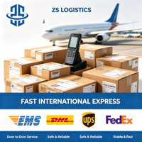 Transitario de Carga Confiable en China, ZS LOGISTICS, Socio de 1688, Recogida Aérea, Bajo Costo, Puerta a Puerta, Envío Exprés Global con Seguro, Envío en 2 Días