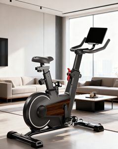 Steel Upright Exercise Bike LCD Display Wool Felt Resistance 6-13kg Flywheel for Sports Entertainment <strong>Fitness</strong> <strong>Body</strong> <strong>Building</strong> - Product Image 3