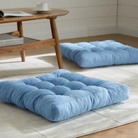 Coussin de sol en mousse à mémoire de forme extra large pour adultes, oreillers de siège à usage domestique, sommeil sain, fonction de sommeil profond, couleur personnalisable