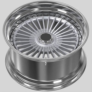 Jantes en alliage d'aluminium monobloc forgées neuves, deux pièces, 18-22 pouces, PCD 5x112/120 5x114.3, pour MERCEDES, AUDI, BMW, voitures particulières - Product Image 2