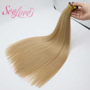 Nuovi Stili di Moda: Extension per Capelli Umani I-Tip con Cheratina, Micro Link, Capelli Vergini Grezzi Pre-Bonded - Product Image 4