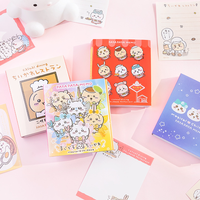 Bloc-notes autocollants miniatures couleur A6 personnalisés avec logo, 50 feuilles, nouveau design avec logo