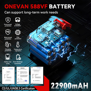 <span class=keywords><strong>Llave</strong></span> de <span class=keywords><strong>Impacto</strong></span> ONEVAN de 600W, 1700N.m de Torque, Llaves de <span class=keywords><strong>Impacto</strong></span> Eléctricas con Motor sin Escobillas para Camiones, para Batería <span class=keywords><strong>Makita</strong></span> de 18V - Product Image 3