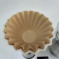 Filtre à café en papier écologique de 185 mm pour usage commercial (pâte de bois) pour petites machines à café et usage personnel