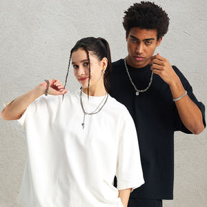 Nouvelle Collection 2025 – T-shirt Homme Oversize en Coton Pur, Sans Coutures, Manches Courtes, Séchage Rapide et Respirant pour l'Été – Idéal Tenue Décontractée - Product Image 2