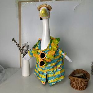 Chemise hawaïenne américaine à motif animalier pour l'été et la plage, style resort, décoration d'entrée de 23 pouces, en stock - Product Image 2