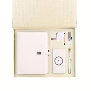 Luxury Premium Quality Corporate Promotional Business <b>Notebook</b> with Powerbank Gift <b>Set</b> for Marketing 2026 Trend Products - Product Image 5