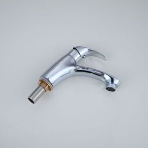 Hiện Đại Duy Nhất Nước Lạnh Vòi Nước Cao Cấp Brass Chrome Kết Thúc Sàn Gắn Touchless Cảm Biến Kích Hoạt Phòng Tắm Lưu Vực Tay Vòi Nước - Product Image 3