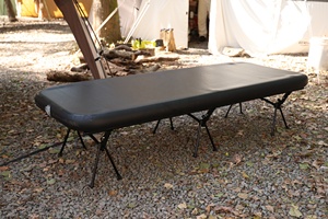 Lit de camping gonflable à support stable, lit pliant robuste avec <span class=keywords><strong>matelas</strong></span> pneumatique pour adultes - Product Image 2