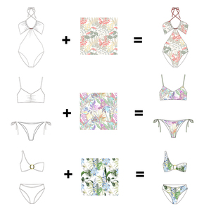 Ensemble de bikinis sexy en gros, maillots de bain tendance pour femmes, maillot de bain personnalisé avec logo, haut et bas triangulaires, vêtements de plage très élastiques - Product Image 1