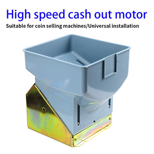 Haute qualité bleu Mario Machine jeu d'arcade 8 trous pièce de monnaie trémie LED lampes 12V pièce de rechange en plastique métal trémie moteur - Product Image 3