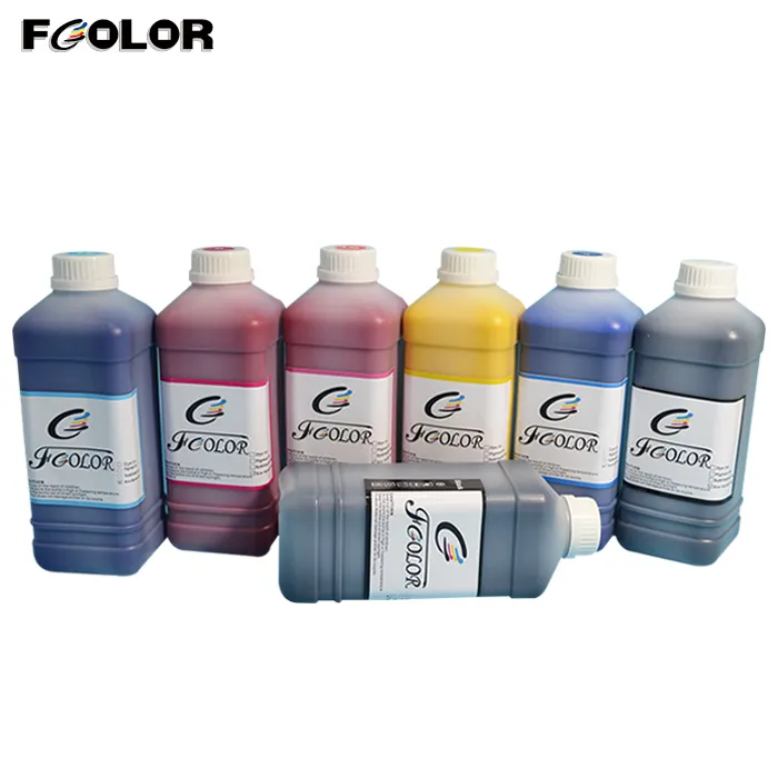 Fcolor Hot Sale High Quality Fast Dry Water Based Eco Solvent Ink For Epson L1300 DX5 XP600 3200