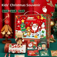 Chinees Kerstmis Kantoorartikelen Blind Box Draagbare Cadeaubox Hoge Kwaliteit Studenten Cadeau Souvenir Set Prijs