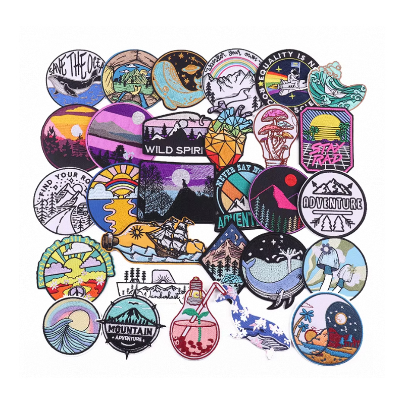 Hot Selling Embroidered Patches Iron on