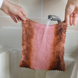 Microfiber Dish Towels 12 Pack Absorbent Oil Resistant Two-color Kitchen Cleaning Cloth for Pots and Pans - Product Image 3