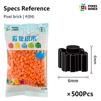 Bloques de Construcción DIY Más Populares, 500 Piezas, Mini Bloques de Diamante de 6 mm, Material Original para Niños, Juguete Creativo
