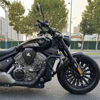 Motocyclette Benda Black Flag 500cc - Édition noire avec une vitesse maximale de plus de 80 km/h