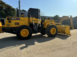 WA380-6 5 tonnes ont utilisé le moteur de rendement élevé de modèle du chargeur frontal 2021 de KOMATSU en vente - Product Image 4