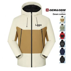 Chaquetas de Invierno para Hombre al por Mayor, Diseño Personalizado de Alta Calidad, Chaquetas Impermeables y Resistentes al Viento para Exteriores, Ropa de Trabajo, Ropa para Hombre - Product Image 1