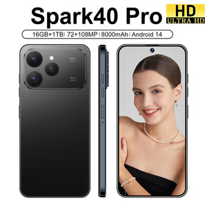 Spark 40 Pro : Téléphone intelligent avec téléchargement rapide, réseau 5G sans latence, caméra multifonctionnelle. - Product Image 1
