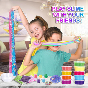 Perfect Kraft <b>Slime</b> Pack to DIY Big Fluffy <b>Slime</b> Making Kits Super Party Favors Gift Toys for Kids - Product Image 3