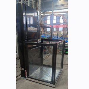 Mini elevador hidráulico para el hogar para exteriores e interiores, plataforma Vertical, elevador de sillas de ruedas para personas discapacitadas, equipo de estacionamiento - Product Image 3