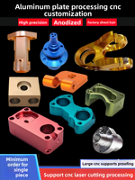 Pemesinan CNC Kustom untuk Paduan Aluminium 6061 & 7075, Pusat Pemesinan Bagian Anodized, Langsung dari Pabrik di Tiongkok Daratan