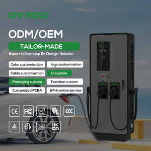 สถานีชาร์จรถยนต์ไฟฟ้าแบบติดตั้งบนพื้น Ovrod Bus 60kw CCS2 พร้อมหน้าจอ LCD - Product Image 4