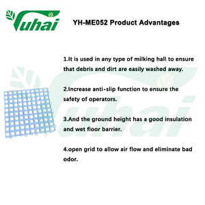 Tapis en caoutchouc pour vache d'élevage, tapis en caoutchouc rotatif pour laiterie, sol <span class=keywords><strong>de</strong></span> la laiterie, sol en plastique pour hangar - Product Image 2