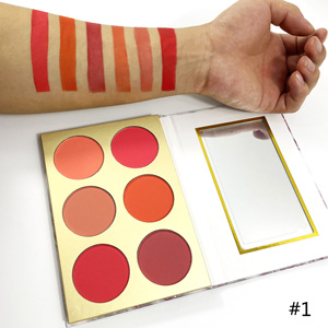 <span class=keywords><strong>Palette</strong></span> de fard à joues, produit en carton, bon marché, de marque privée - Product Image 2