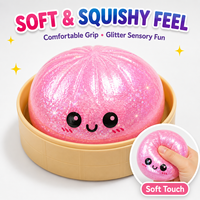 Jouet sensoriel anti-stress en TPR, motif vague créative, multicolore, 8,5 cm, pour soulager le stress émotionnel