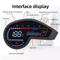 Compteur modifié pour moto, affichage LCD, odomètre, tachymètre pour NXR150 XR150