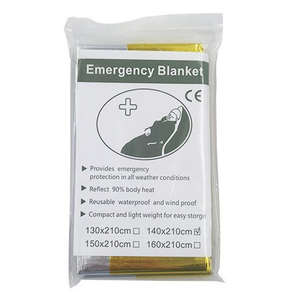 Wholesale Cheap Disposable Emergency Survival Anti Radiation <b>Blanket</b> for Camping Earthquake Adventure - Product Image 4