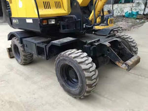 Pelle pelleteuse multifonction sur chenilles originale de la Corée Hyundai 60-7 Hyundai à haut rendement en bon état en vente - Product Image 3