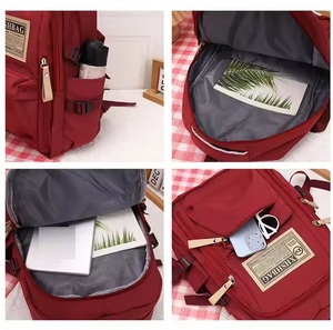 Sac d'école léger de grande capacité I-0085 pour filles sac à dos de voyage étanche pour ordinateur portable sac à dos étanche de bonne qualité - Product Image 5