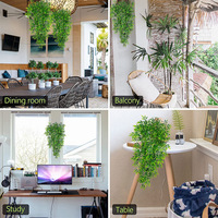 EG-A172 suspendu vigne intérieur balcon décor plafond décoration artificielle lierre feuille plantes