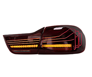 Luz Trasera LED de Estilo Láser con Lente Transparente de Alta Calidad para Auto, M4 F82 F83 F36 F32 Serie 4 2014-2020, Plug and Play, 6000K, 6000 Lúmenes, 1 Unidad - Product Image 2