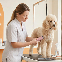Cortadora de Pelo para Perros Shernbao PGC-580, Kit de Peluquería Canina, Cortadora de Pelo para Mascotas, Cortadora de Patas para Mascotas, Máquina Cortadora de Pelo para Mascotas