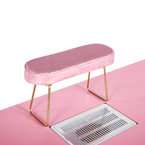 Mesa de Maquiagem Rosa com Espaçosas Gavetas e Espelho, Mesa Elegante para Armazenamento de Maquiagem no Quarto - Product Image 3