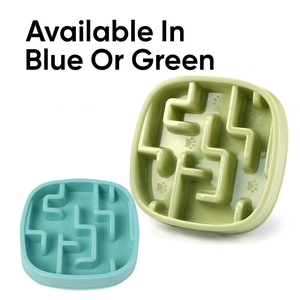 OEM Dog Slow Food Bowl Anti-Choking Puzzle <b>Feeders</b> Dish for Dogs Neck Protection <b>Cats</b> Silicone Pads Pet Dog Slow Food Bowl - Product Image 5
