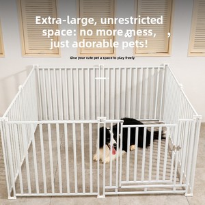 <strong>Dog</strong> <strong>Fence</strong> Barrier Anti-Escape Climbing Safe Solid Thickened Indoor Outdoor Partition for Medium/<strong>Large</strong> <strong>Dogs</strong> - Product Image 3