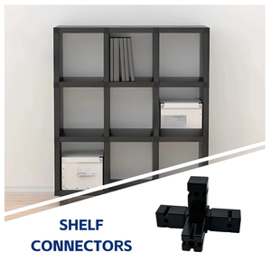 Индивидуальные соединители для квадратных труб из ПП/ПВХ: различные размеры, цвета, формы, гальванизированные пластиковые фитинги для квадратных труб - Product Image 4