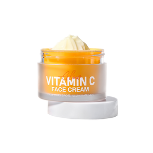 Krim Wajah Vitamin C Terlaris OEM ODM Pencerah Anti-Penuaan Melembapkan Menghilangkan Flek Hitam Kulit Bercahaya Memutihkan - Product Image 1