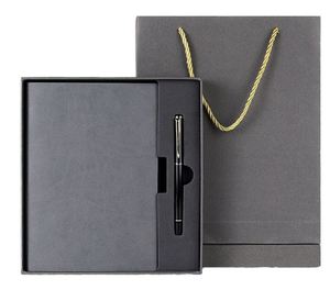 Set de Regalo de Cuaderno y Bolígrafo de Cuero PU, Diseño Moderno con Logotipo Personalizado Impreso con UV, Ideal para Promoción Corporativa y Publicidad - Product Image 1